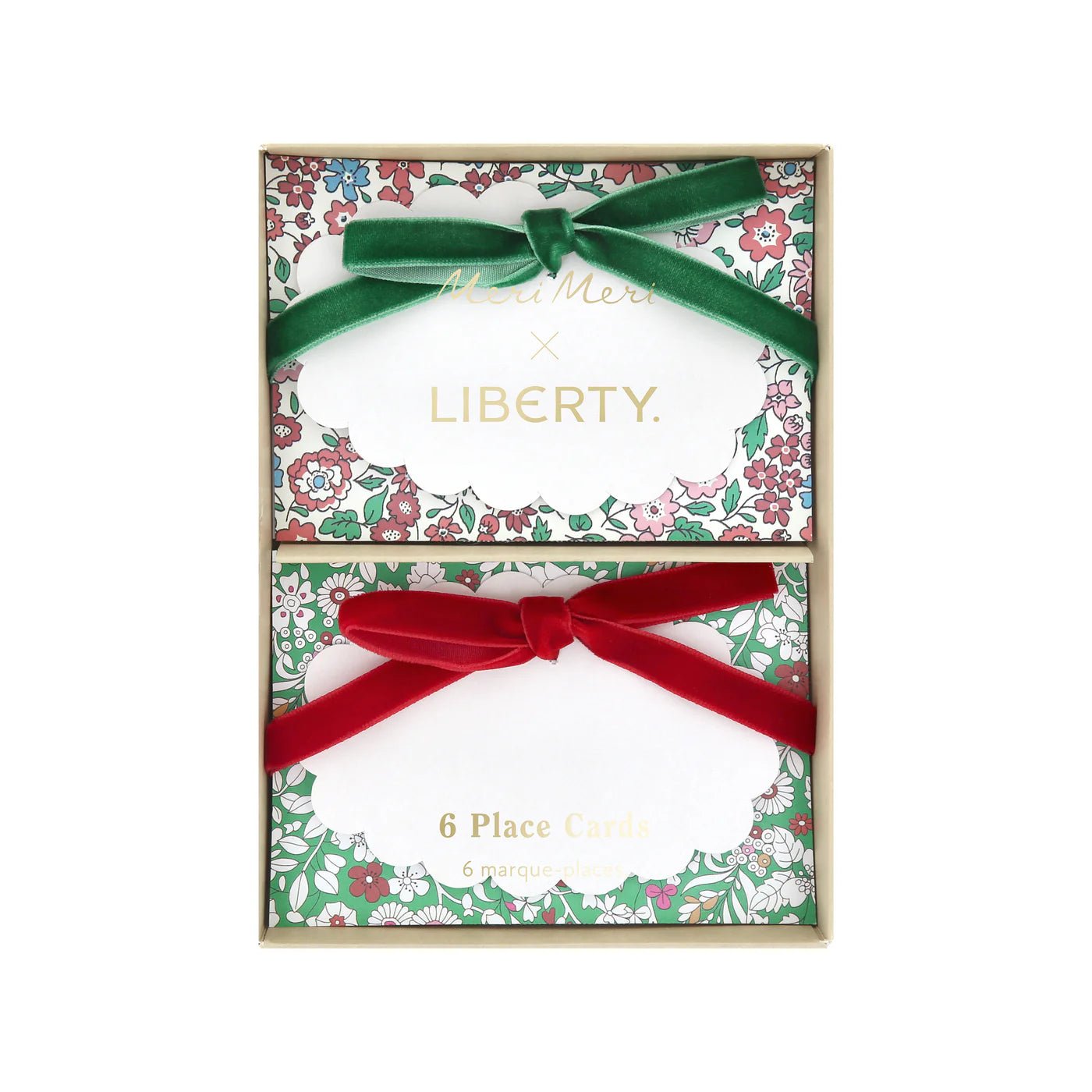 MERI MERI X LIBERTY WINTER PLACE CARDS - OTHERLETTERS