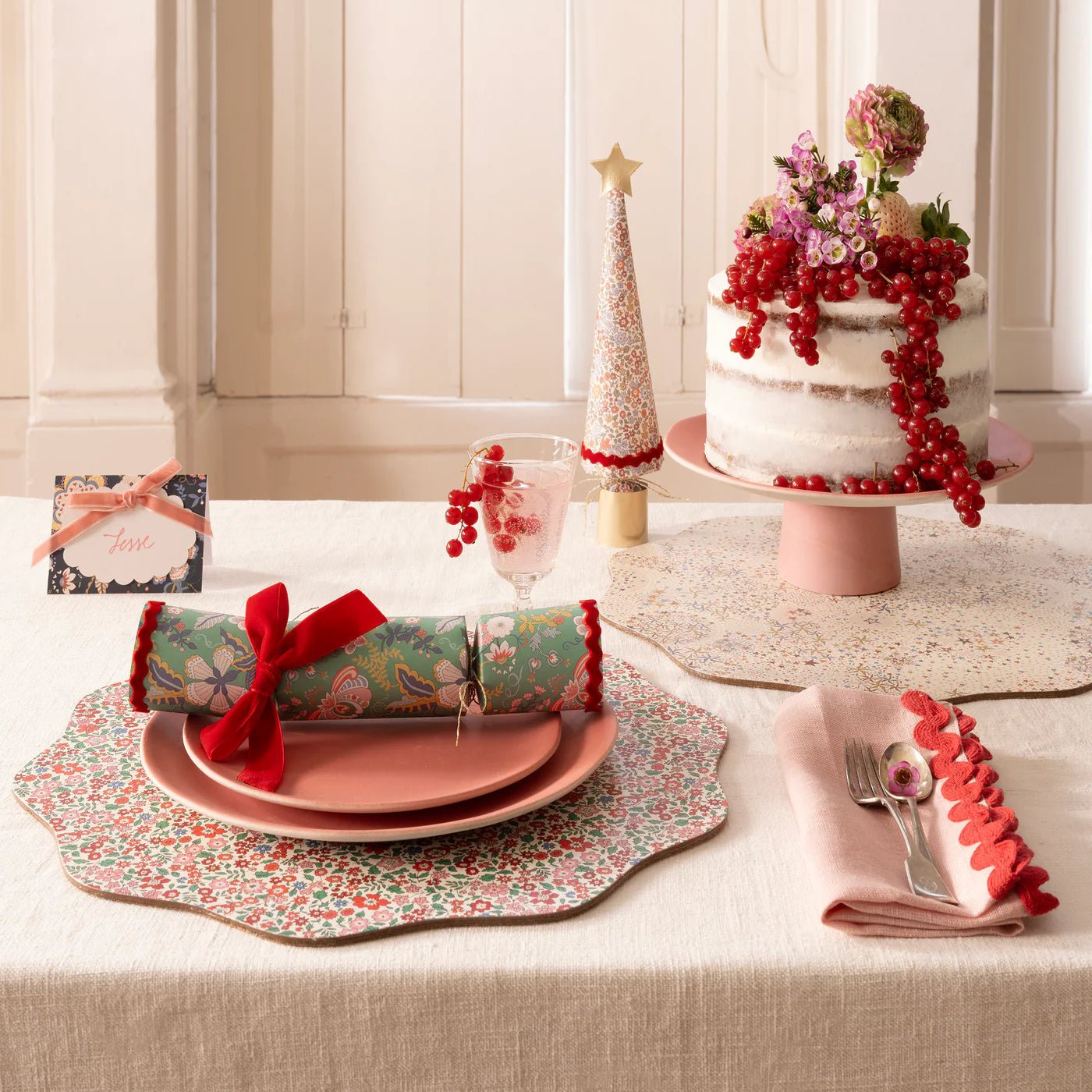 MERI MERI X LIBERTY WINTER PLACE CARDS - OTHERLETTERS