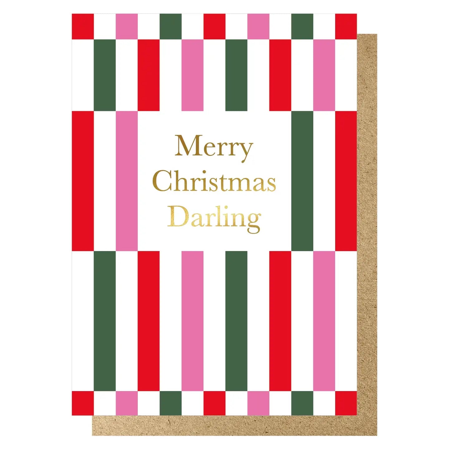 MERRY CHRISTMAS DARLING | CARD BY LUCKY INK - OTHERLETTERS