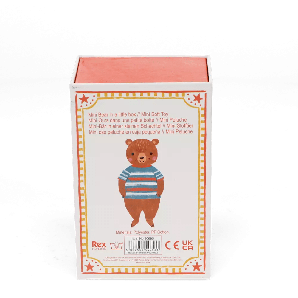 MINI BEAR IN A LITTLE BOX - OTHERLETTERS