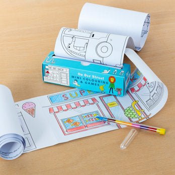 MINI COLOURING & GAMES | ON OUR STREET - OTHERLETTERS