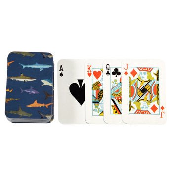 MINI PLAYING CARDS - SHARKS - OTHERLETTERS