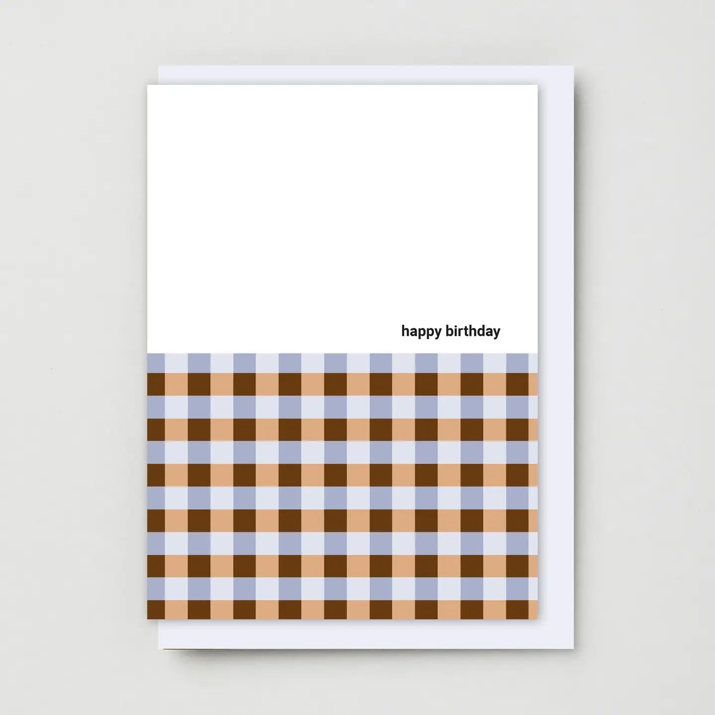 MULTI GINGHAM HAPPY BIRTHDAY | CARD BY KINSHIPPED - OTHERLETTERS