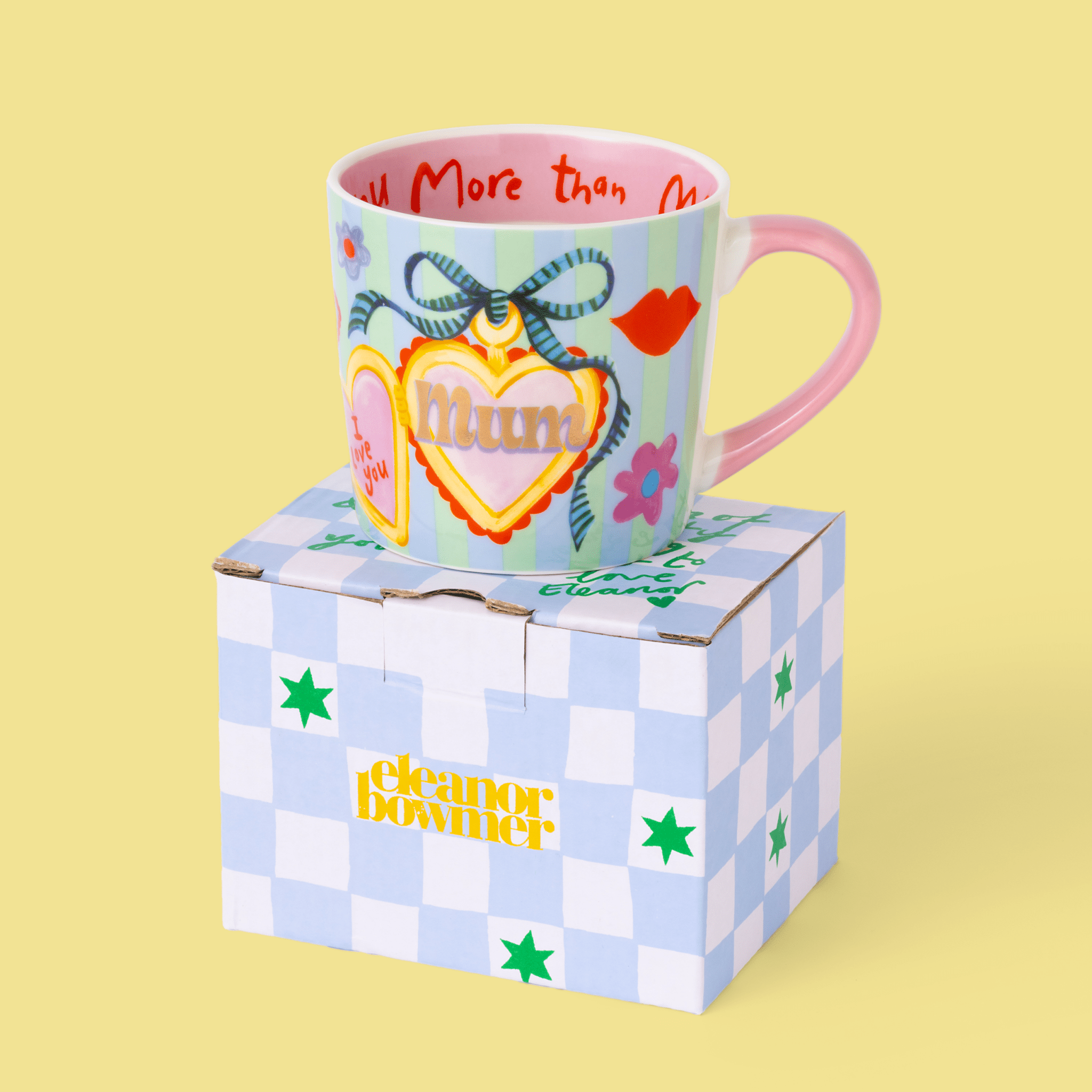 MUM BOW MUG BY ELEANOR BOWMER - OTHERLETTERS