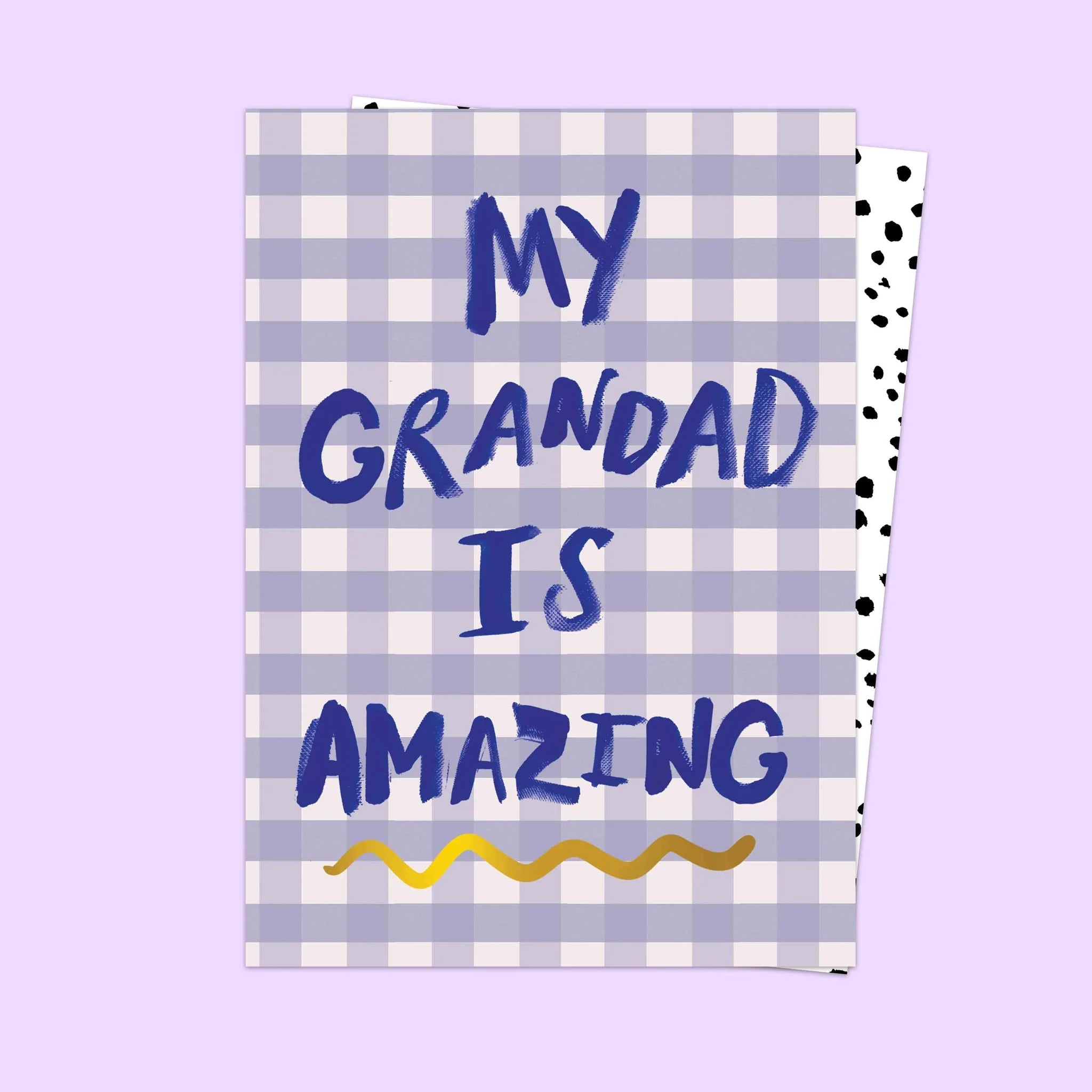 MY GRANDAD IS AMAZING | CARD BY ELEANOR BOWMER - OTHERLETTERS