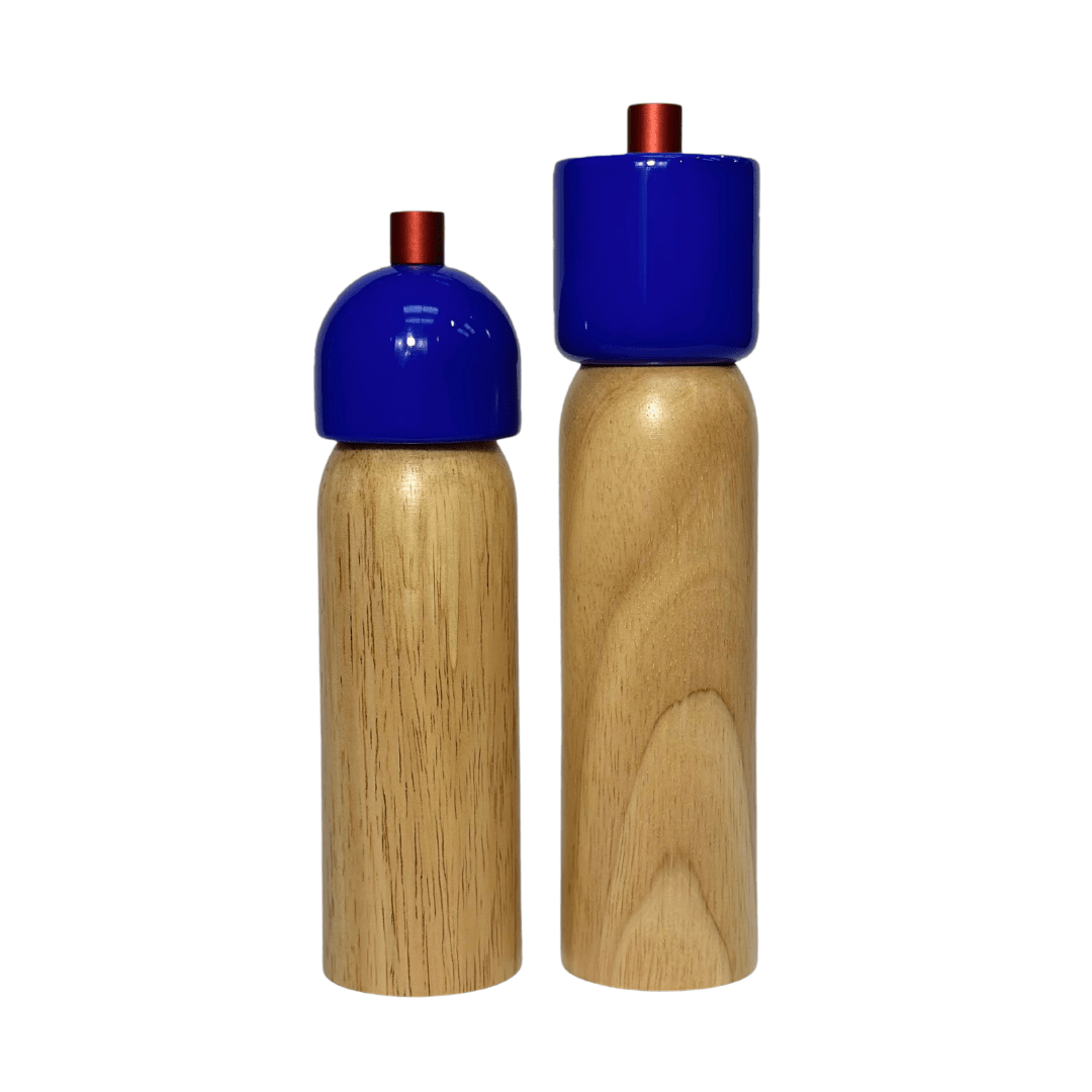 NAVY & RED SALT & PEPPER GRINDER | MEDIUM - OTHERLETTERS