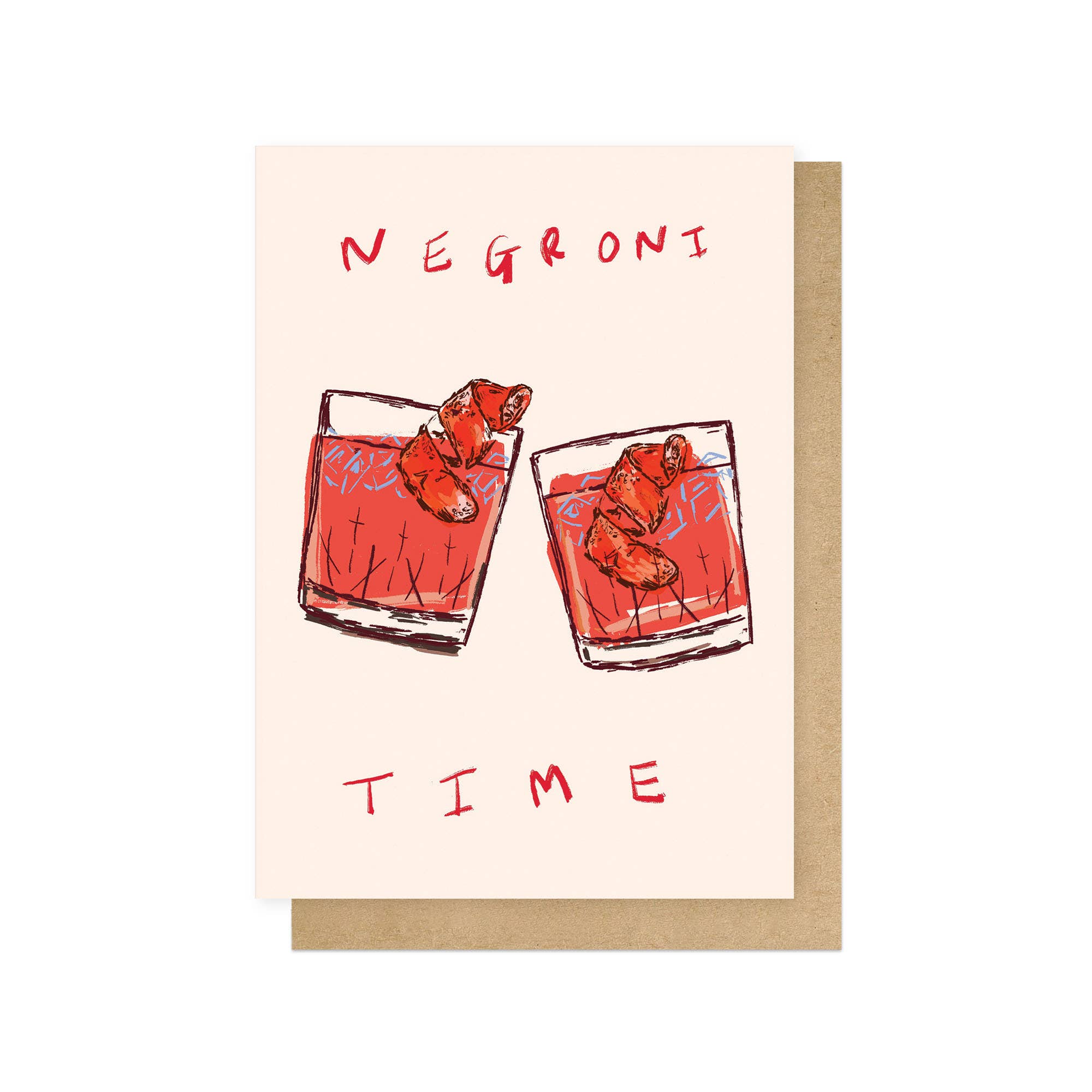 NEGRONI TIME | CARD BY EAST END PRINTS - OTHERLETTERS