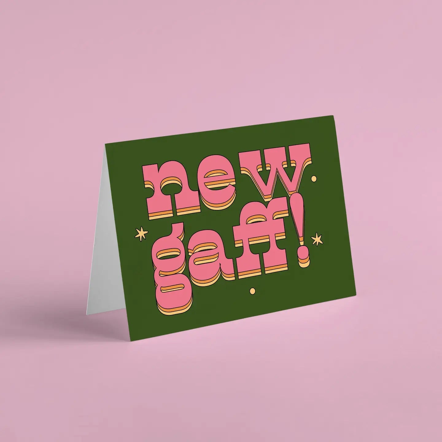 NEW GAFF | CARD BY PROPER GOOD - OTHERLETTERS