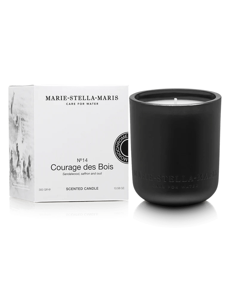 No.14 COURAGE DES BOIS Luxurious Scented Candle (Refillable) 300 gr BY MARIE - STELLA - MARIS - OTHERLETTERS