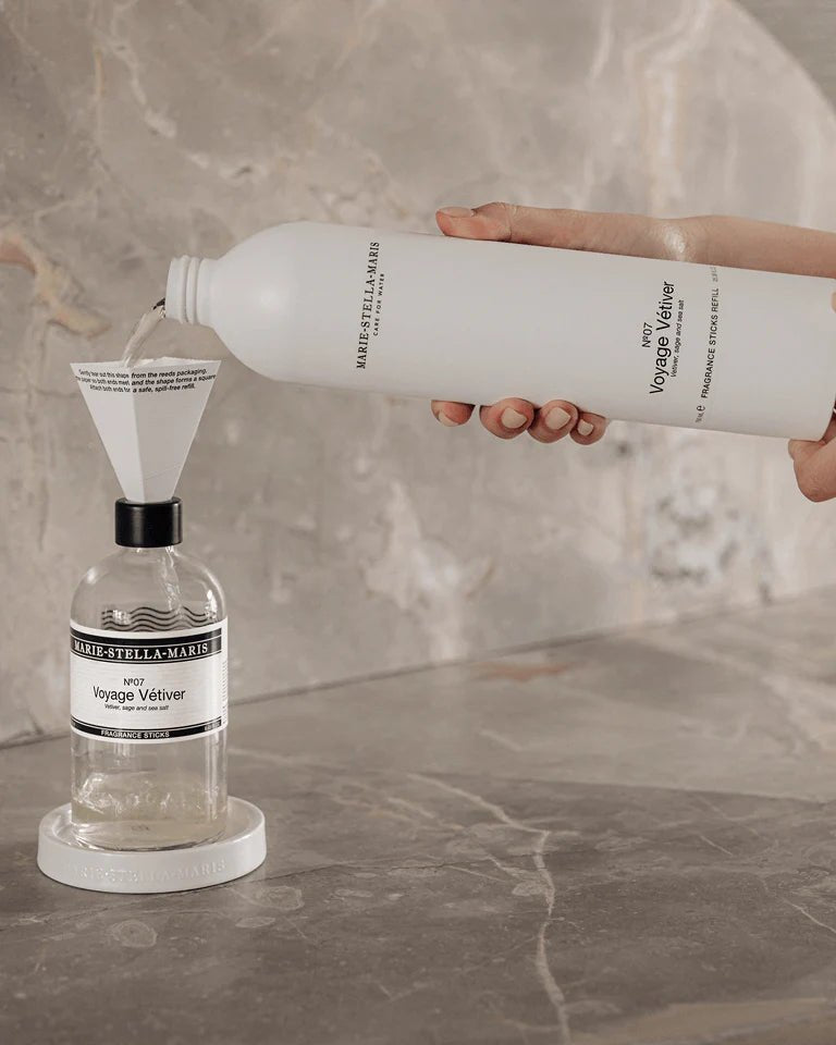 No.7 VOYAGE VÉTIVER fragrance sticks REFILL 750ml BY MARIE - STELLA - MARIS - OTHERLETTERS