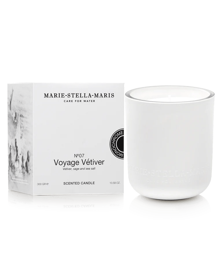 No.7 VOYAGE VÉTIVER Luxurious Scented Candle (Refillable) 300 gr BY MARIE - STELLA - MARIS - OTHERLETTERS