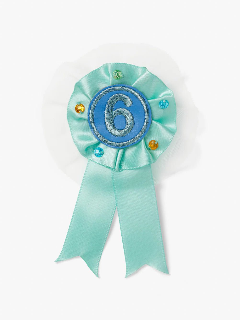 NUMBER 6 BIRTHDAY BADGE - OTHERLETTERS