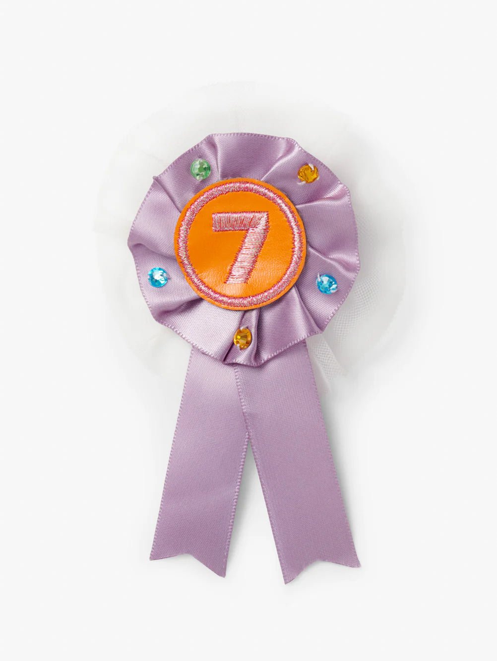 NUMBER 7 BIRTHDAY BADGE - OTHERLETTERS