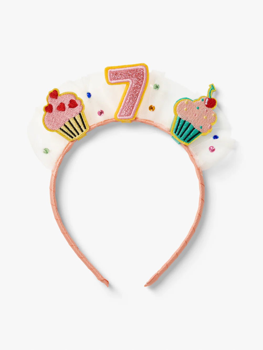 NUMBER 7 BIRTHDAY HEADBAND - OTHERLETTERS