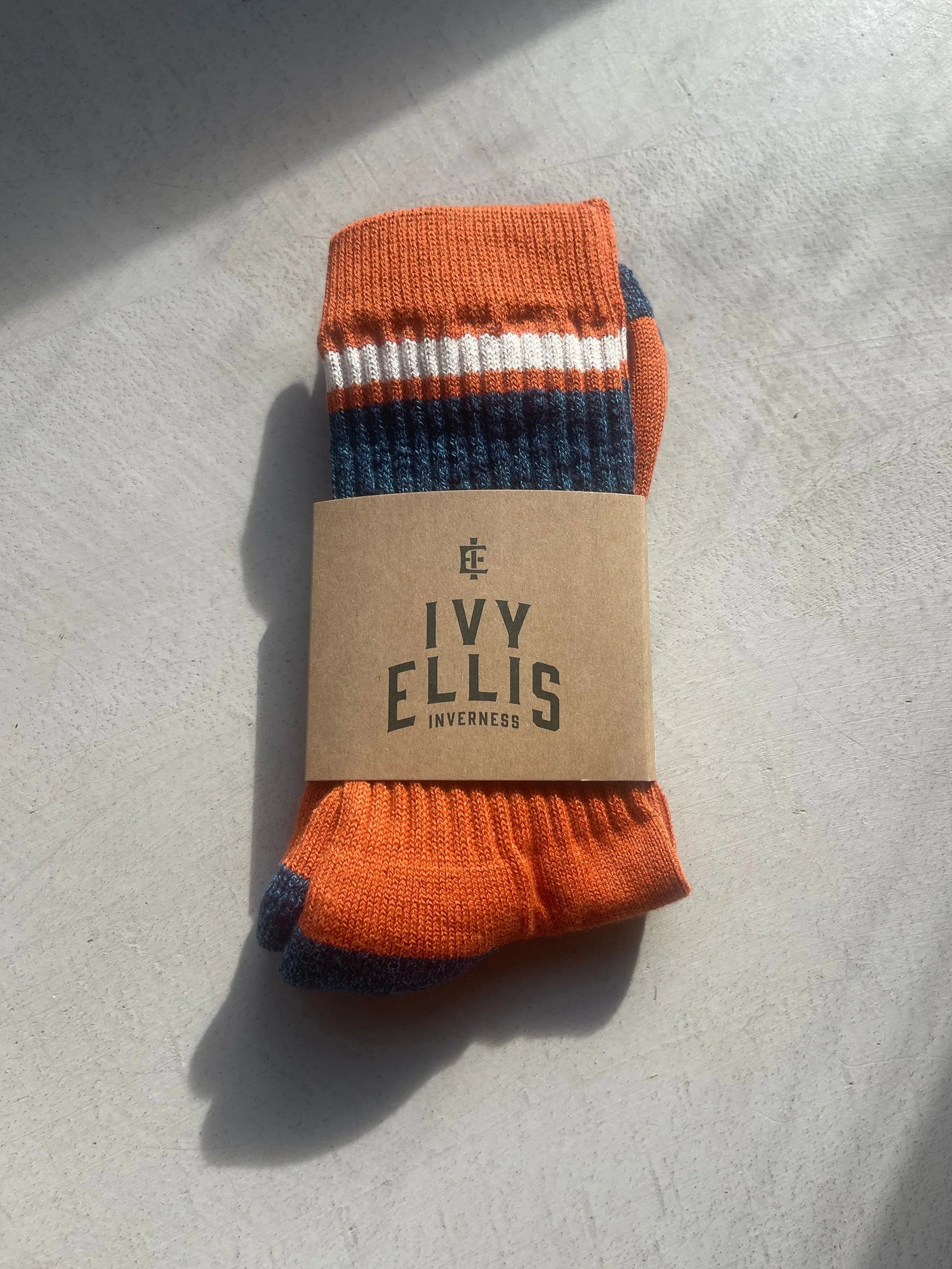 THE OLE MENS CREW LENGHT SOCKS BY IVY ELLIS - OTHERLETTERS