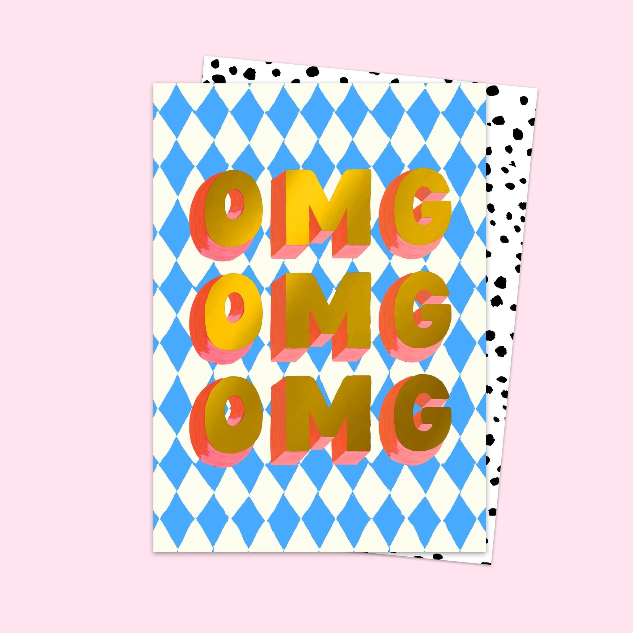 OMG OMG OMG | CARD BY ELEANOR BOWMER - OTHERLETTERS
