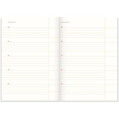 ONE LINE A DAY JOURNAL | BLUE SWIRL - OTHERLETTERS