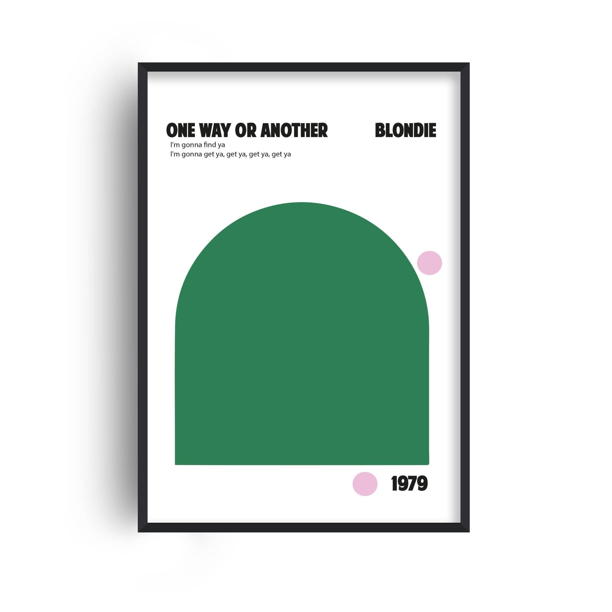 ONE WAY OR ANOTHER A4 PRINT | FANCLUB PRINTS - OTHERLETTERS