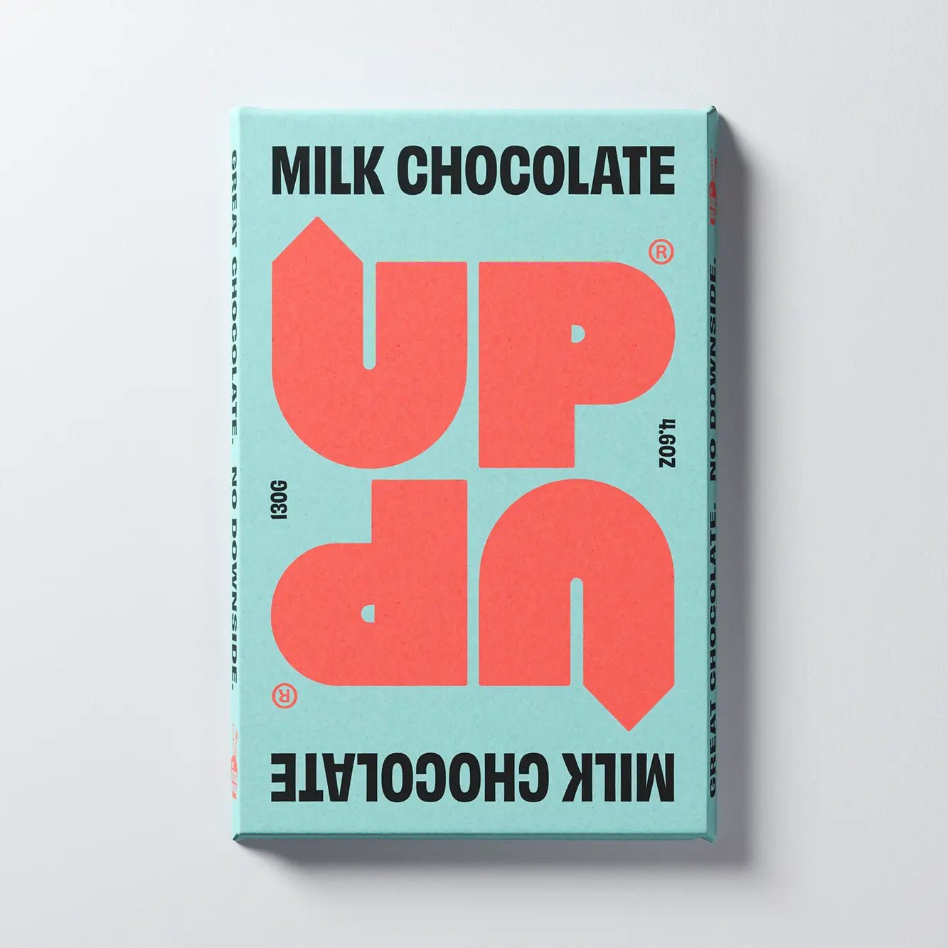 ORIGINAL MILK CHOCOLATE BAR BY UP UP 120g - OTHERLETTERS