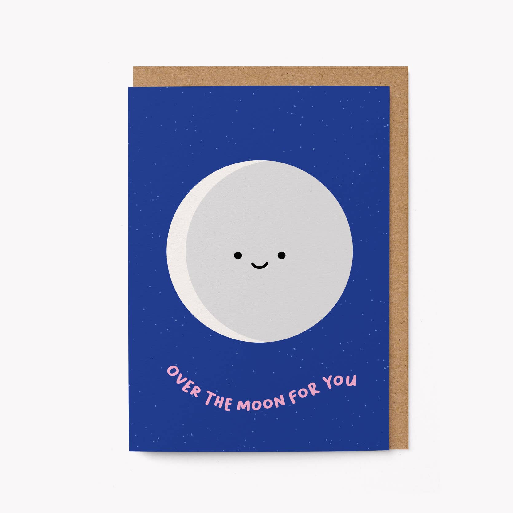 OVER THE MOON FOR YOU | CARD BY GRAPHIC FACTORY - OTHERLETTERS
