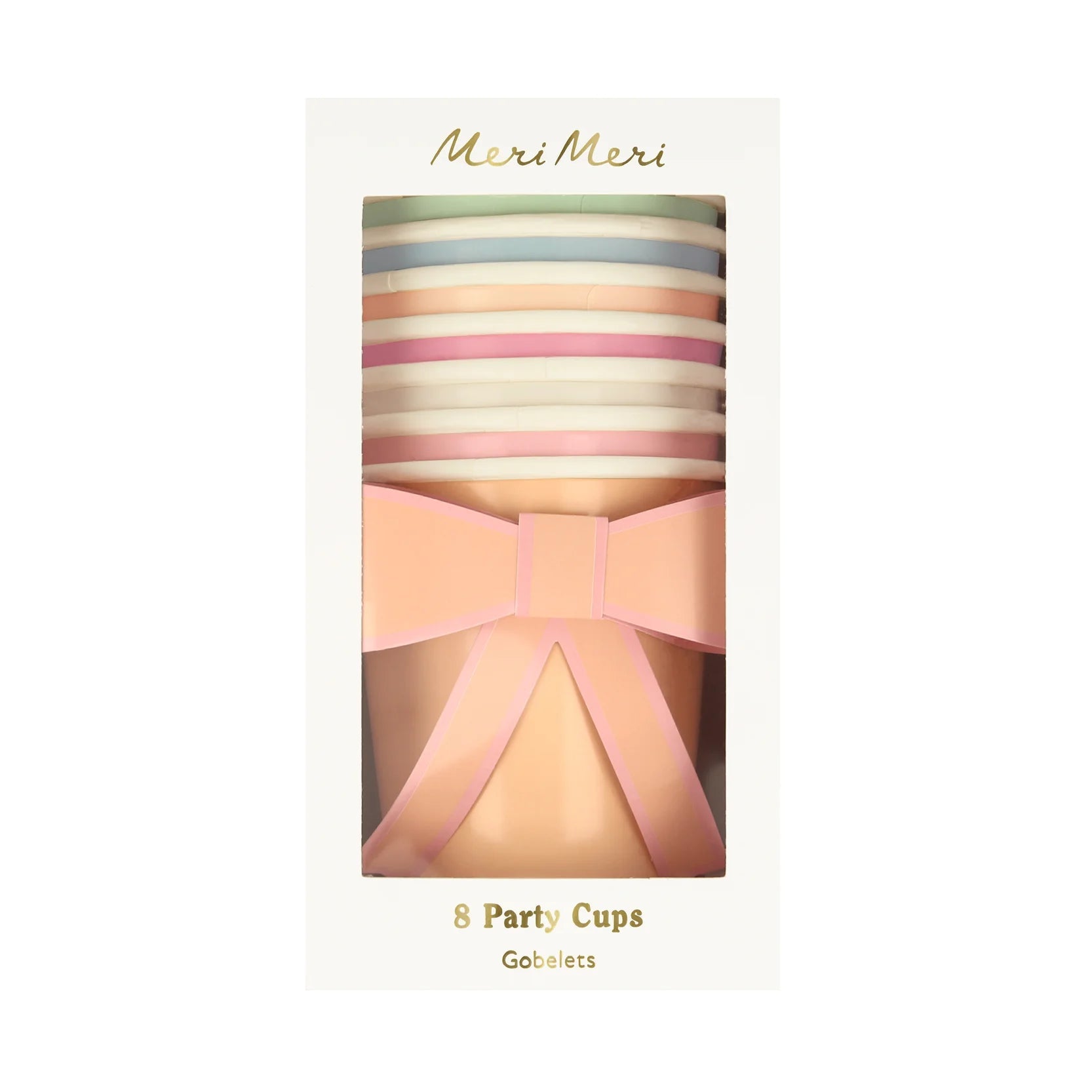 PASTEL BOW CUPS - OTHERLETTERS
