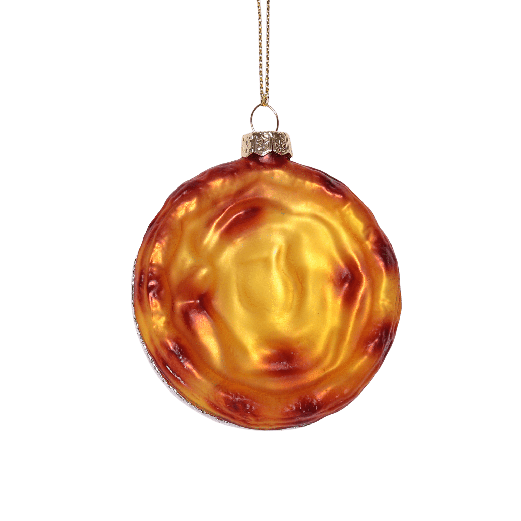 PASTEL DE NATA GLASS TREE DECORATION - OTHERLETTERS