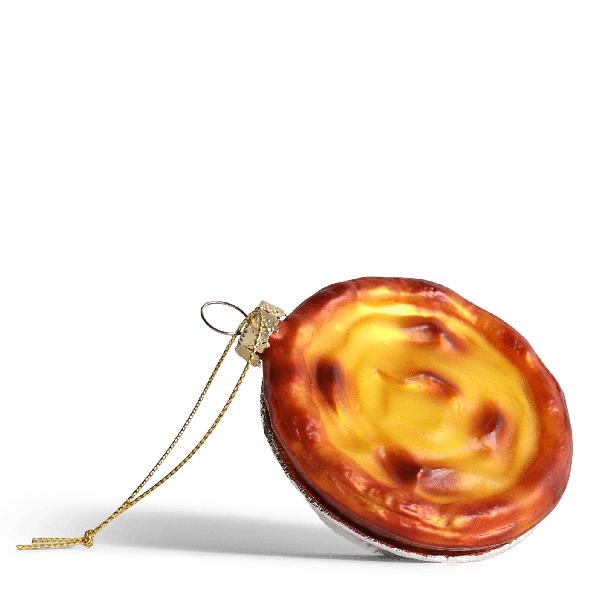PASTEL DE NATA GLASS TREE DECORATION - OTHERLETTERS