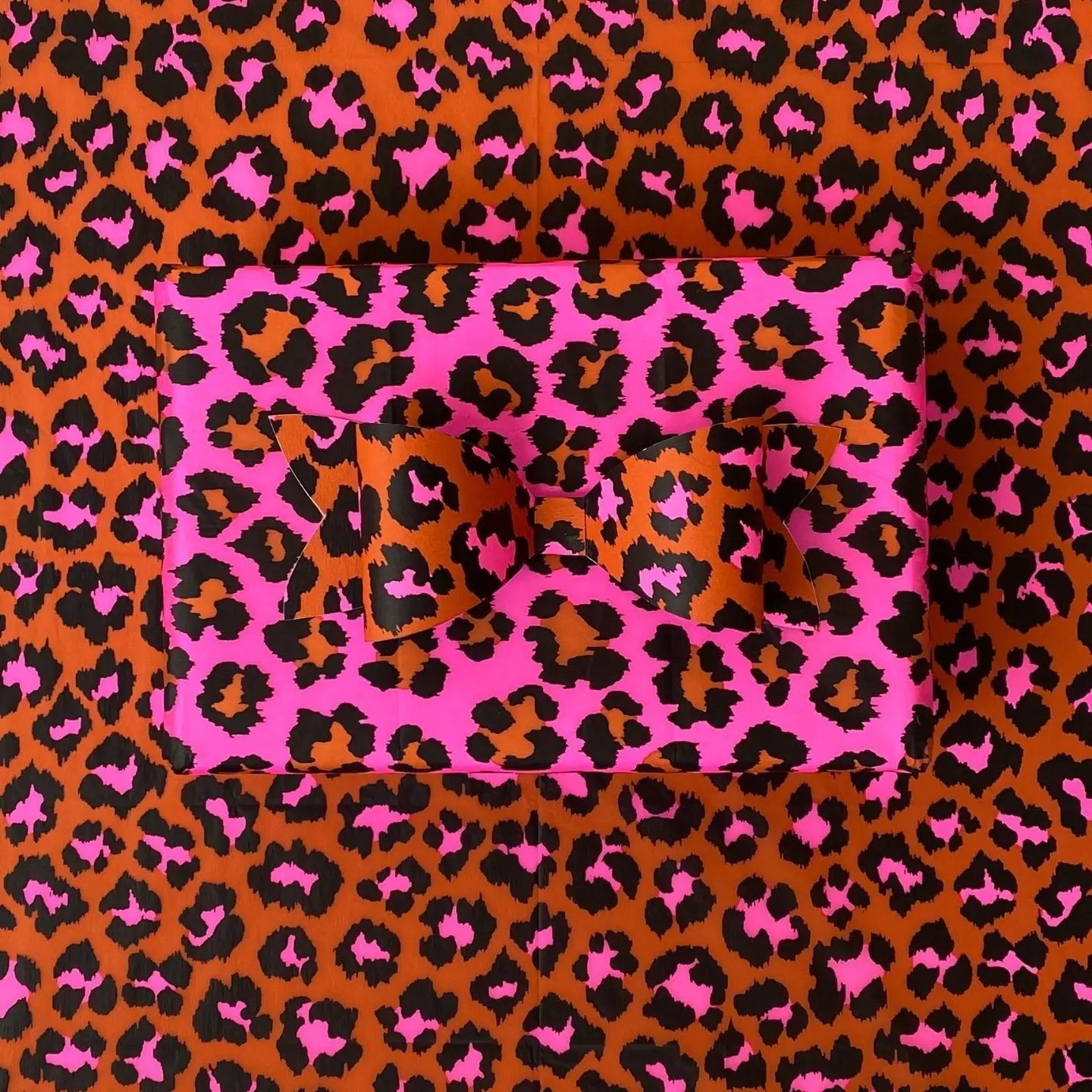 PETRA BOASE LUXURY TISSUE PAPER | LEOPARD GINGER & PINK - OTHERLETTERS