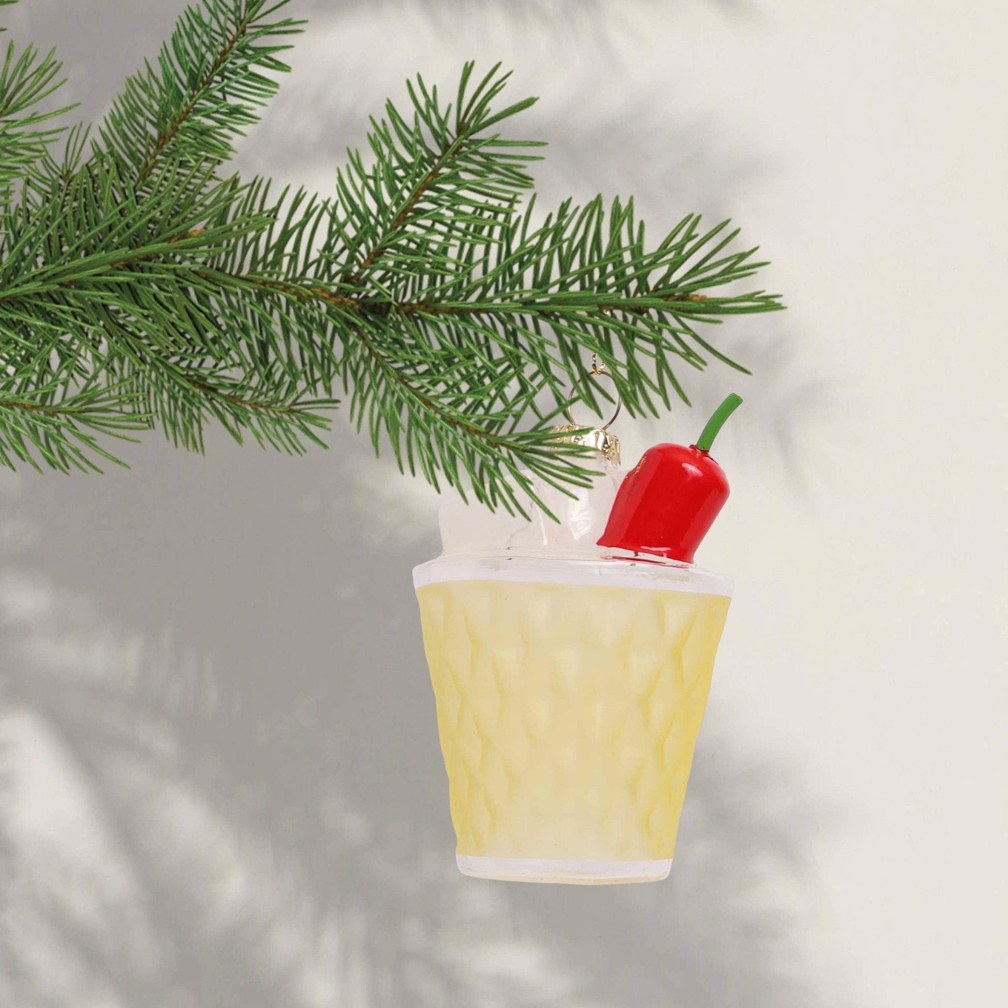 PICANTE CHRISTMAS GLASS TREE DECORATION - OTHERLETTERS
