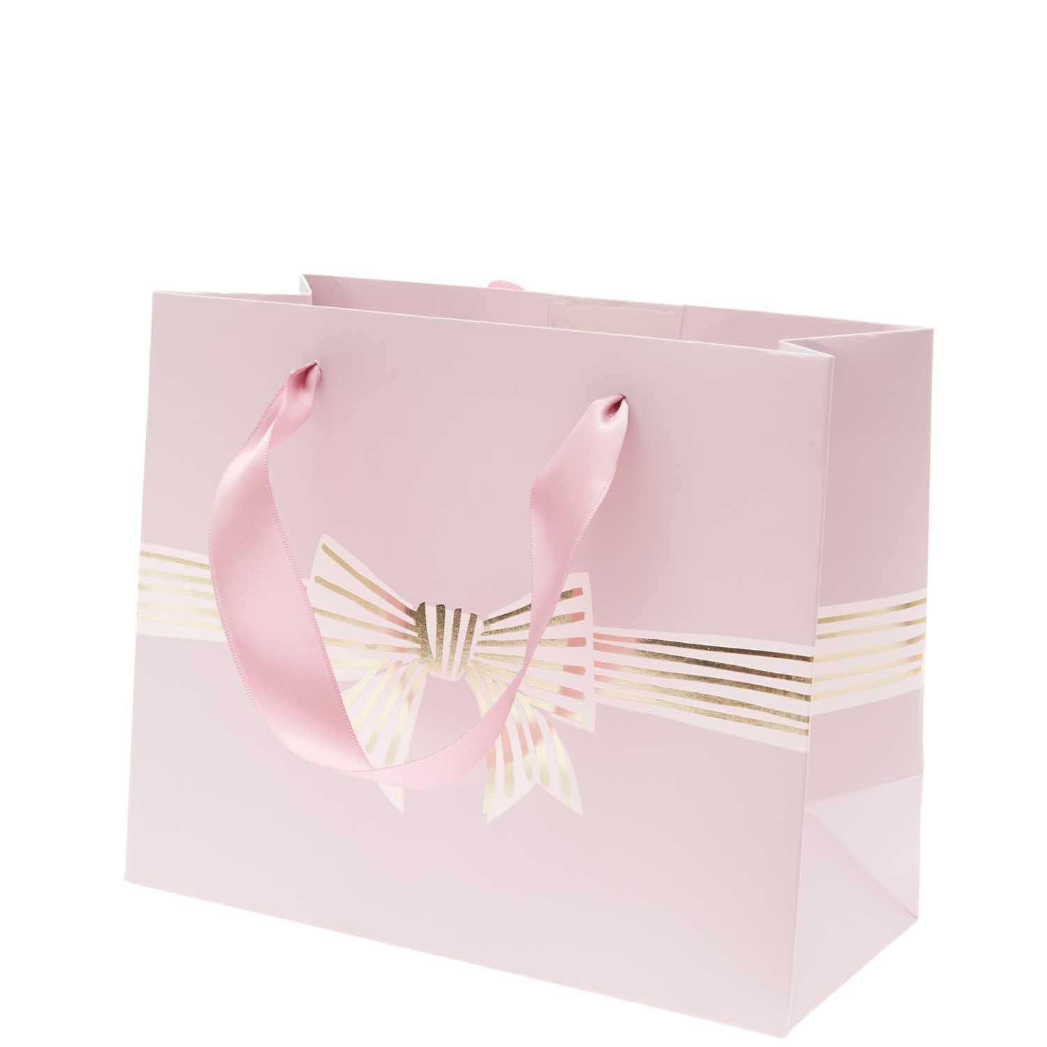 PINK BOW GIFT BAG - OTHERLETTERS