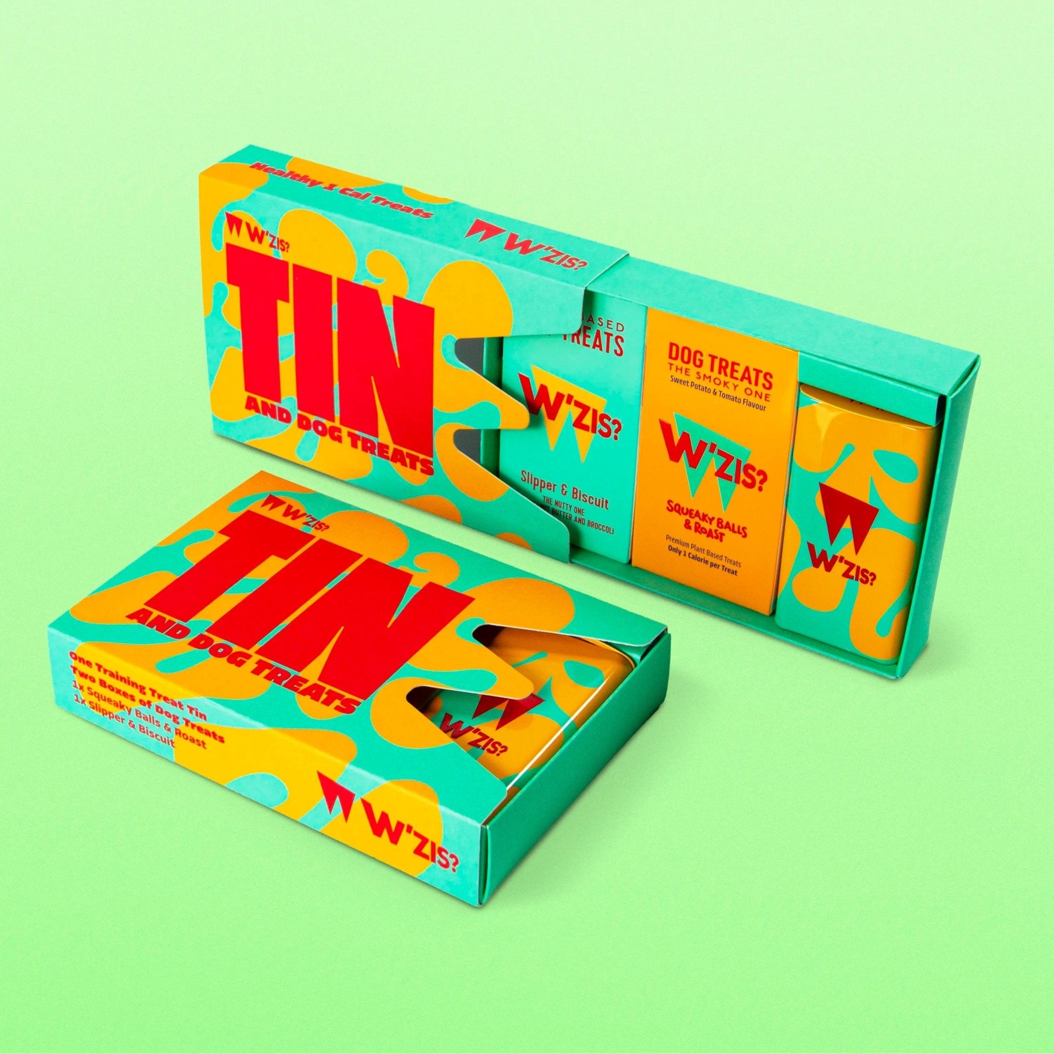 POP TIN GIFT BOX GREEN - OTHERLETTERS