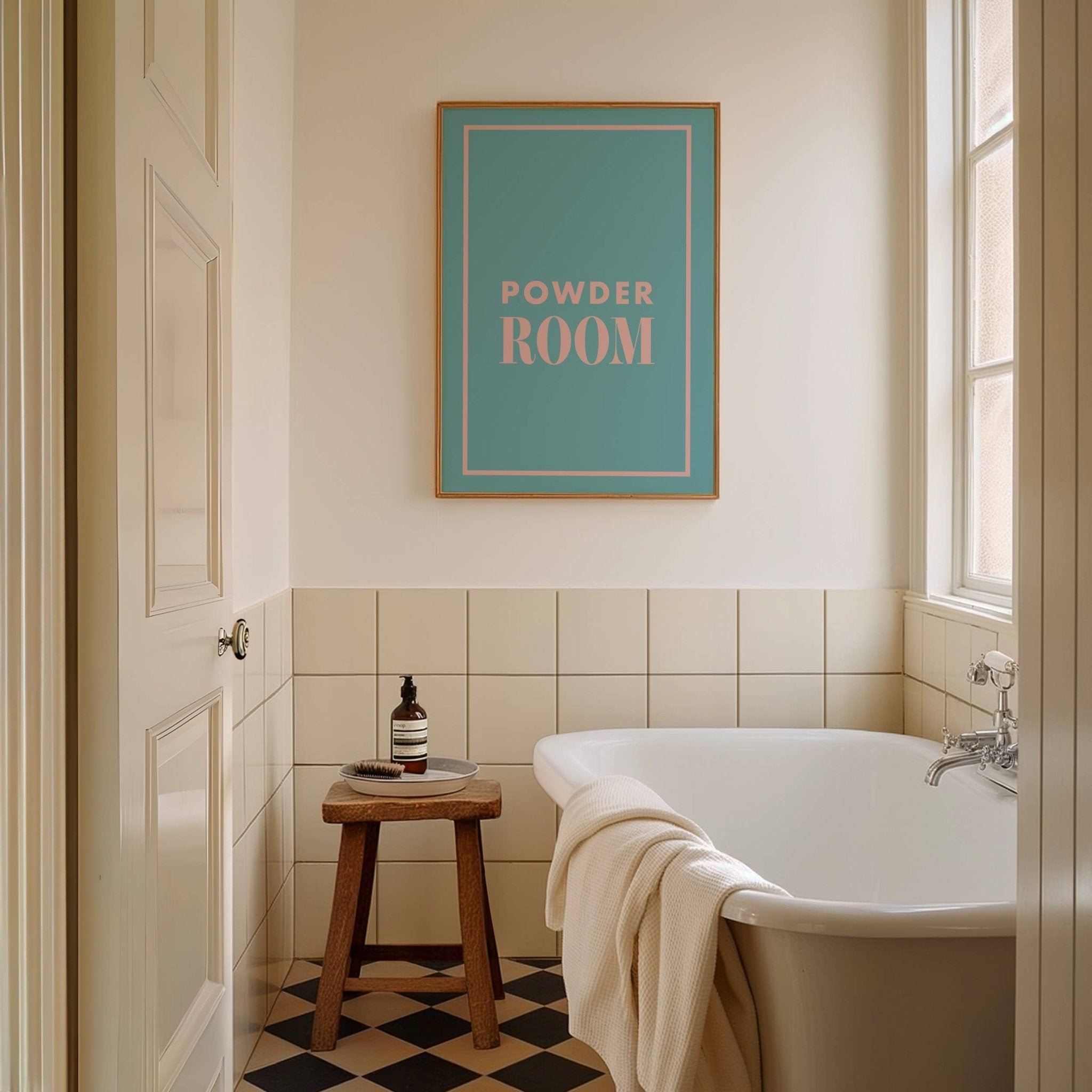 POWDER ROOM A4 PRINT | FANCLUB PRINTS - OTHERLETTERS
