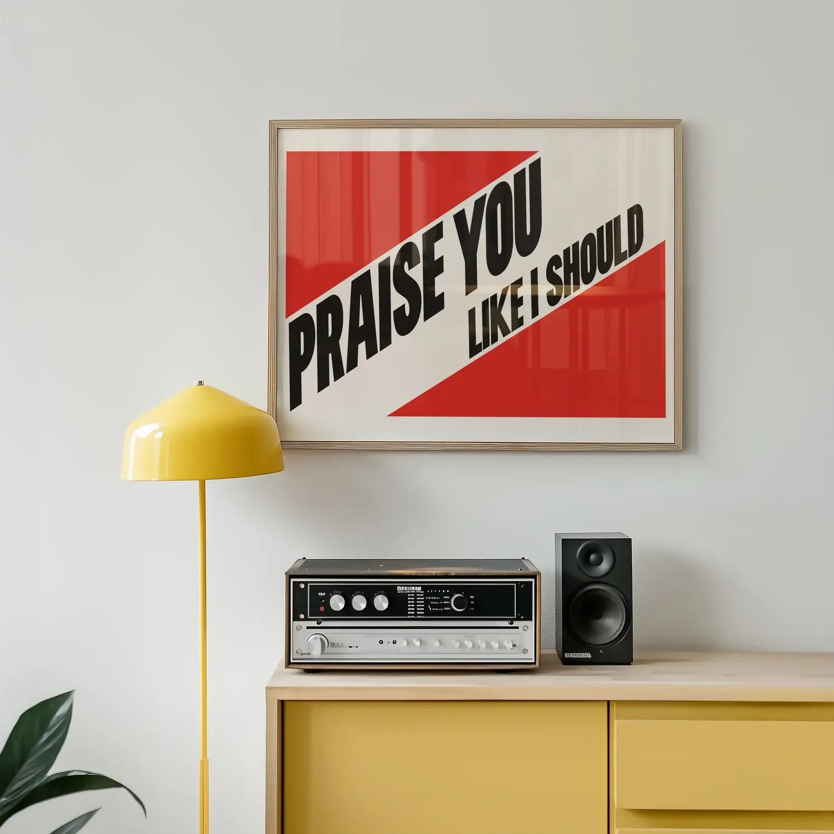 PRAISE YOU LIKE I SHOULD A4 PRINT | FANCLUB PRINTS - OTHERLETTERS