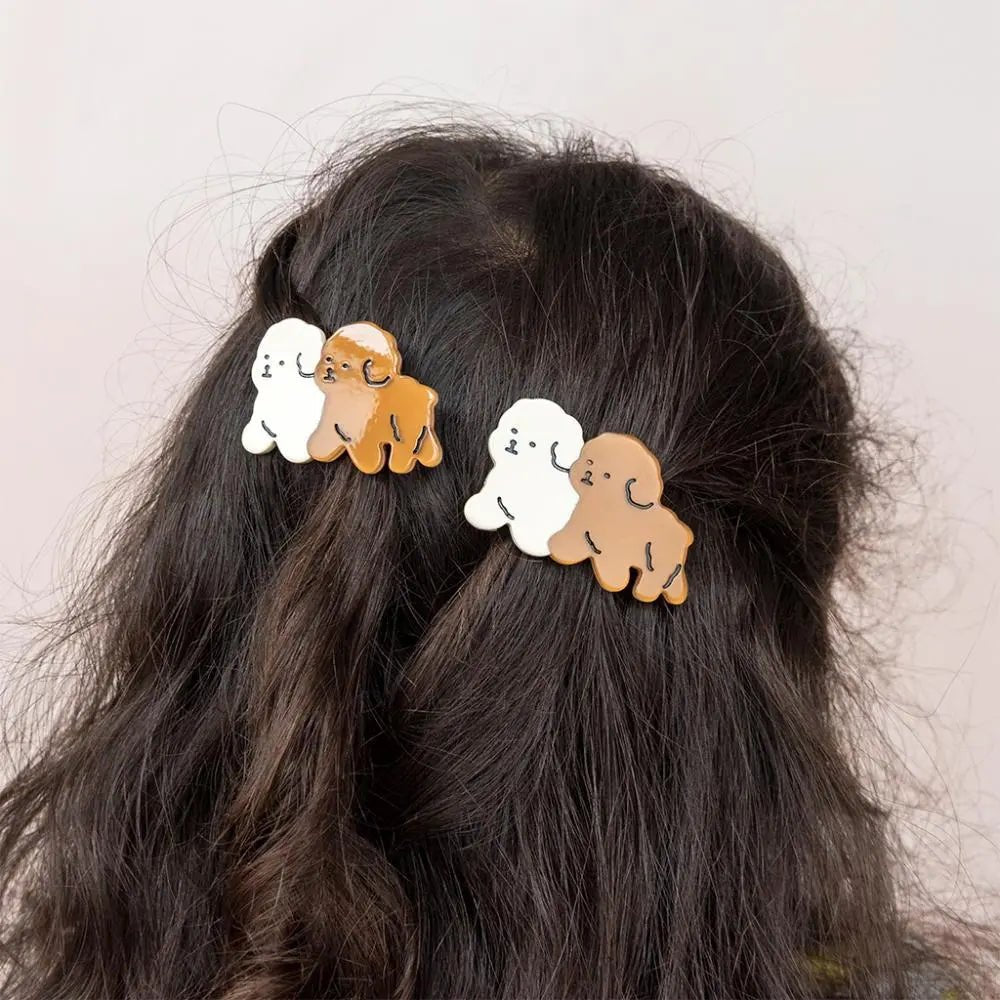 PUPPIES HAIR CLIPS - OTHERLETTERS