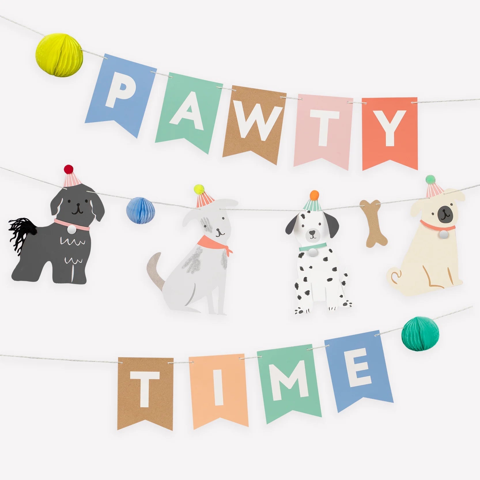PUPPY PARTY GARLAND - OTHERLETTERS