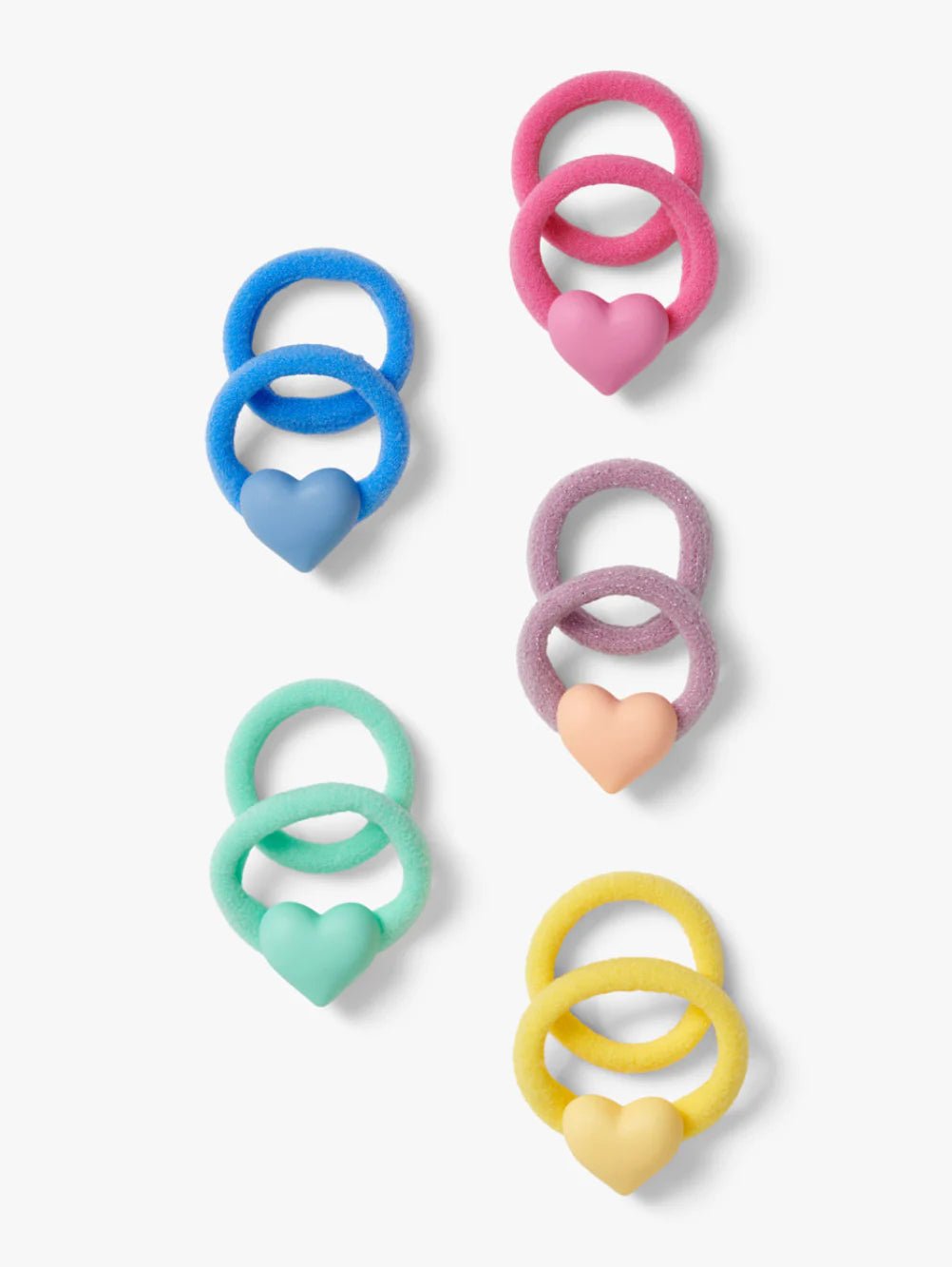 RAINBOW HEART HAIRBAND SET - OTHERLETTERS