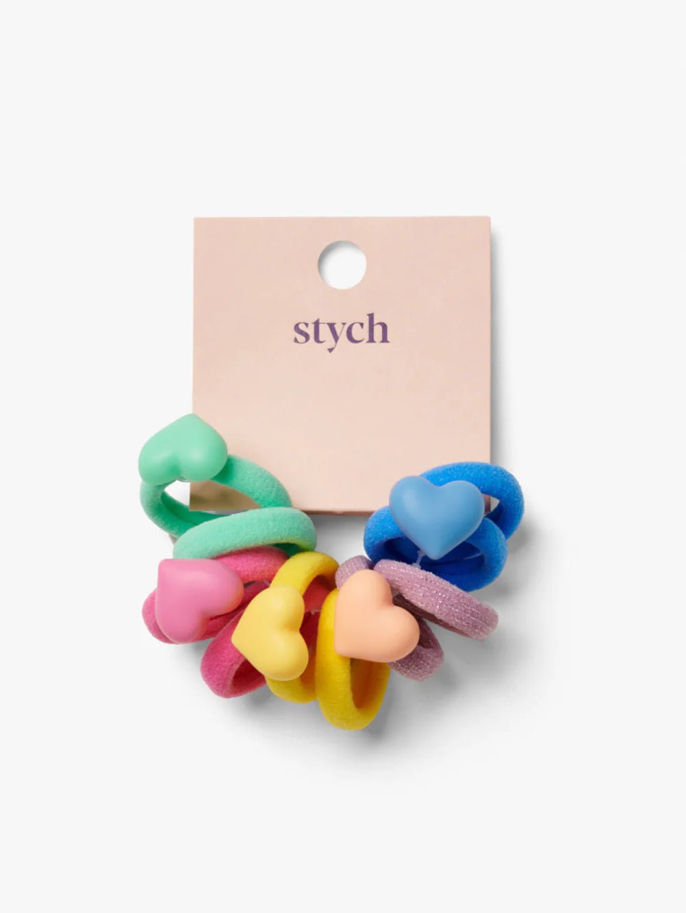 RAINBOW HEART HAIRBAND SET - OTHERLETTERS