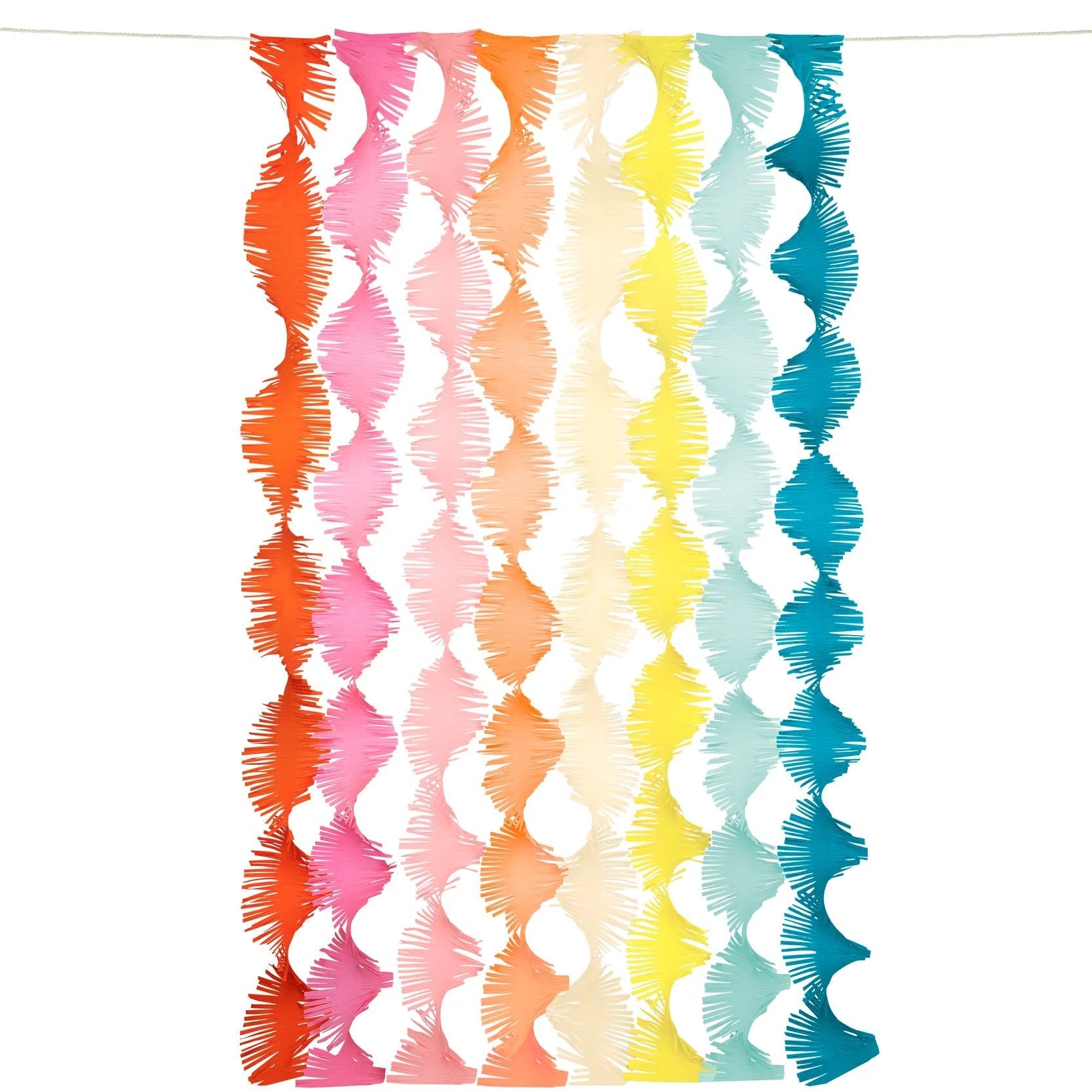 RAINBOW TWISTY FRINGE BACKDROP - OTHERLETTERS