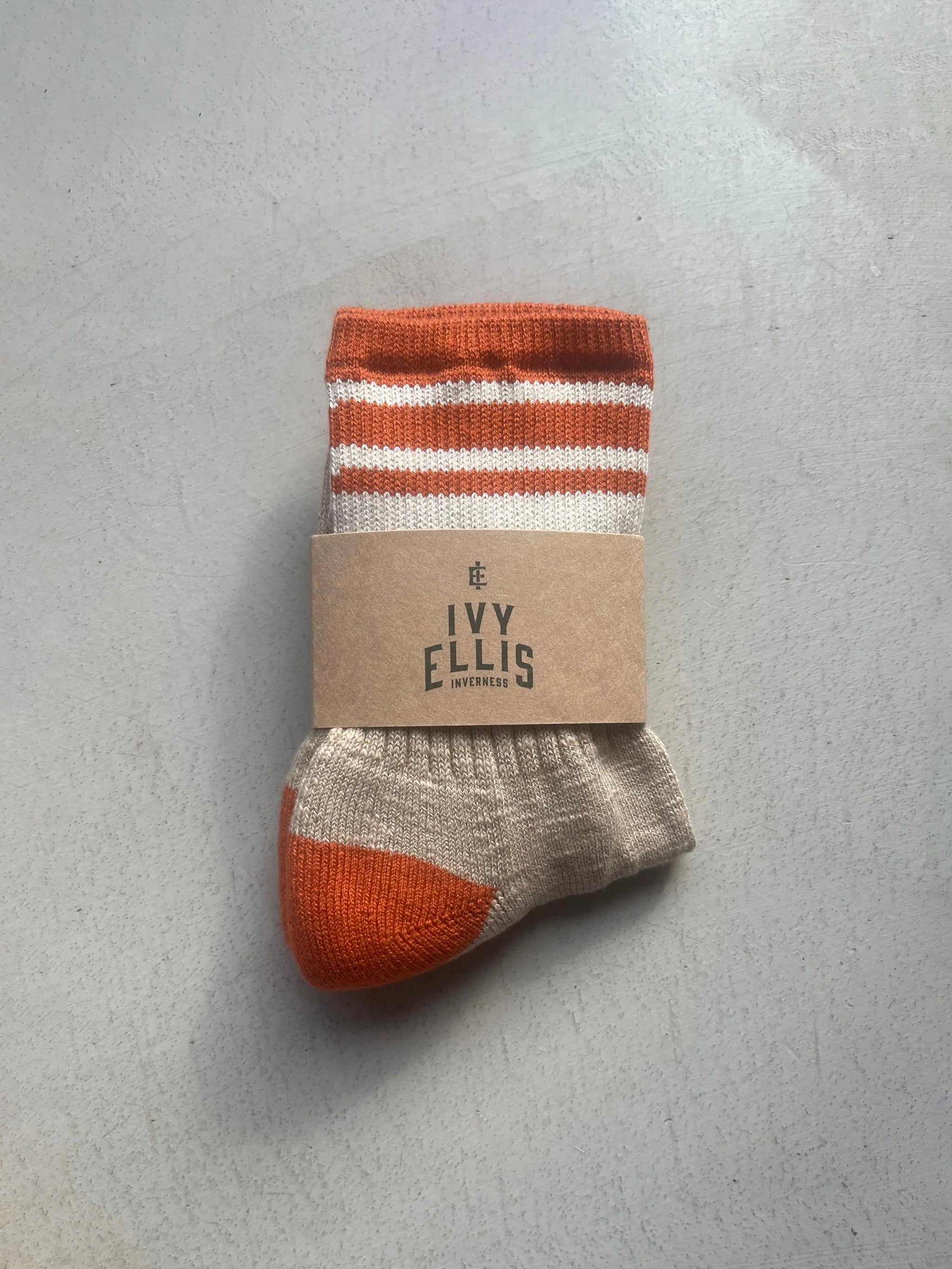 THE REDPOINT WOMENS SLUB QUARTER LENGHT SOCKS BY IVY ELLIS - OTHERLETTERS