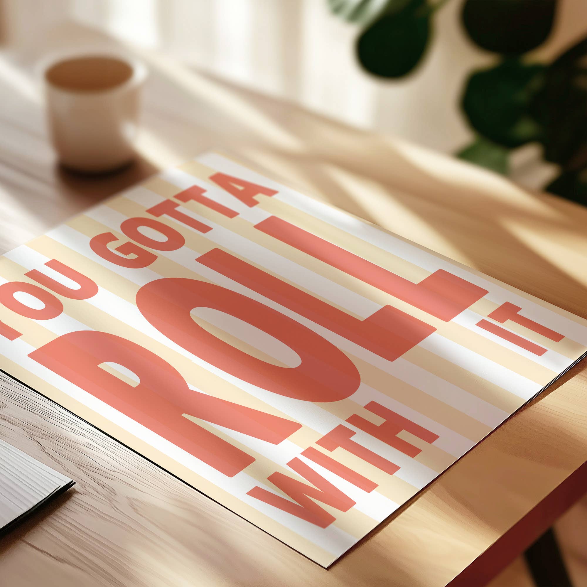 ROLL WITH IT | PRINT BY FANCLUB - OTHERLETTERS