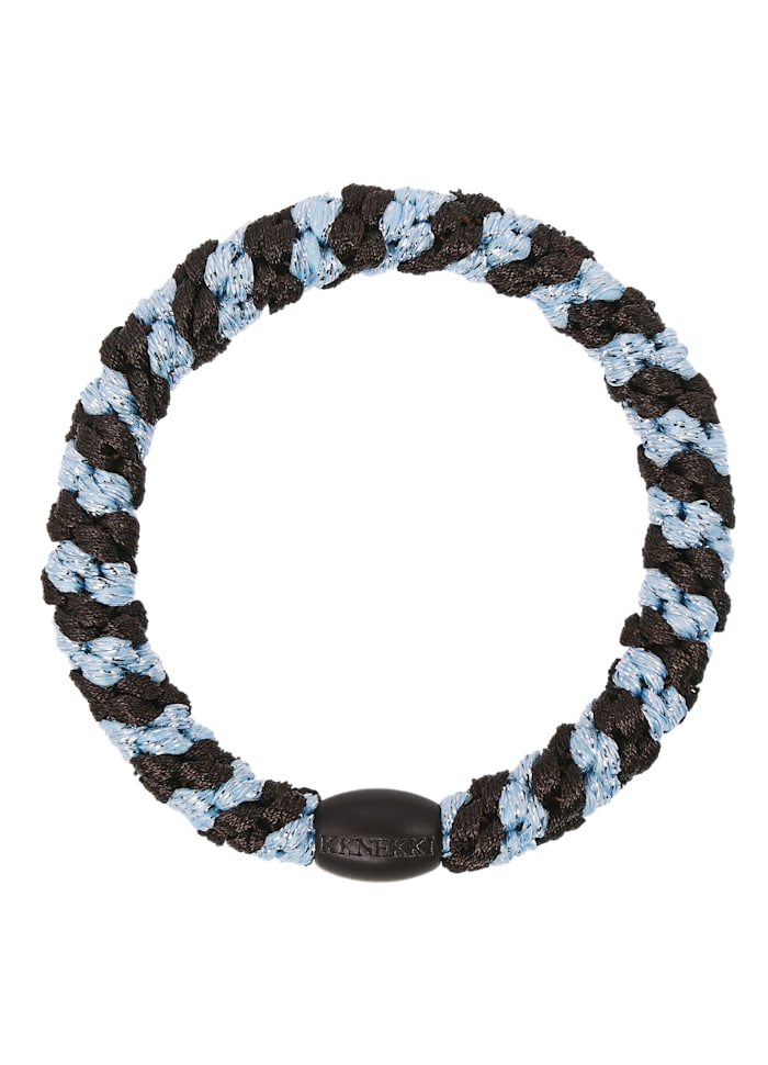 KKNEKKI HAIRBAND | BROWN SEABLUE GLITTER STRIPE