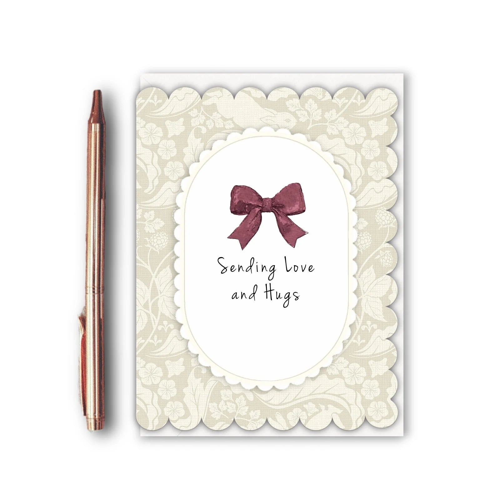 SENDING LOVE AND HUGS | CARD BY TOASTED CRUMPET - OTHERLETTERS