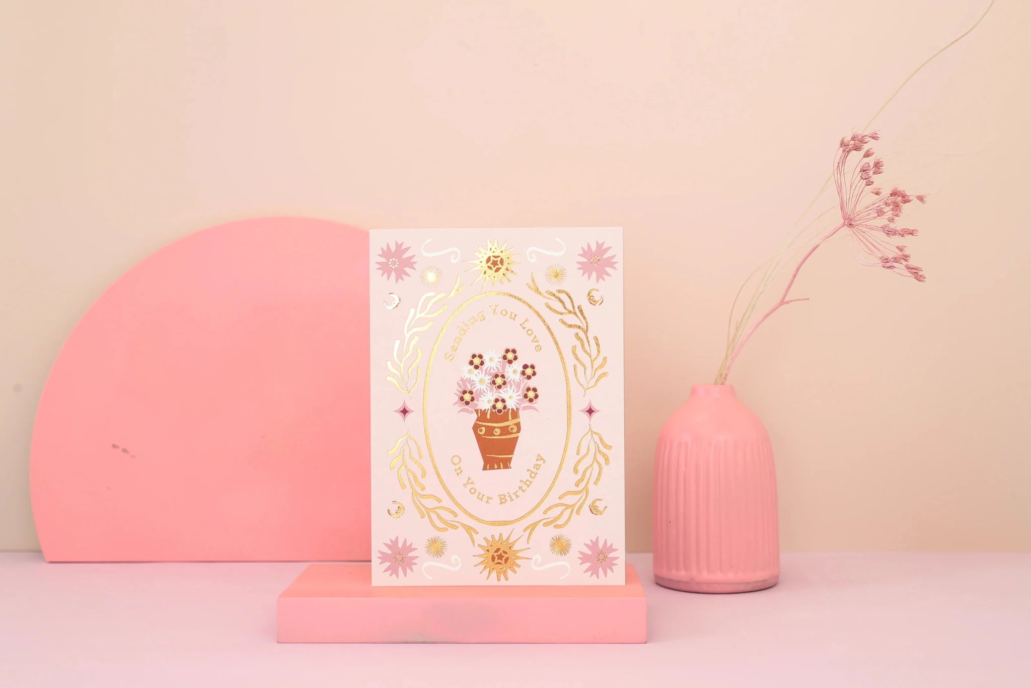 SENDING YOU LOVE ON YOUR BIRTHDAY | CARD BY TYPE AND STORY - OTHERLETTERS