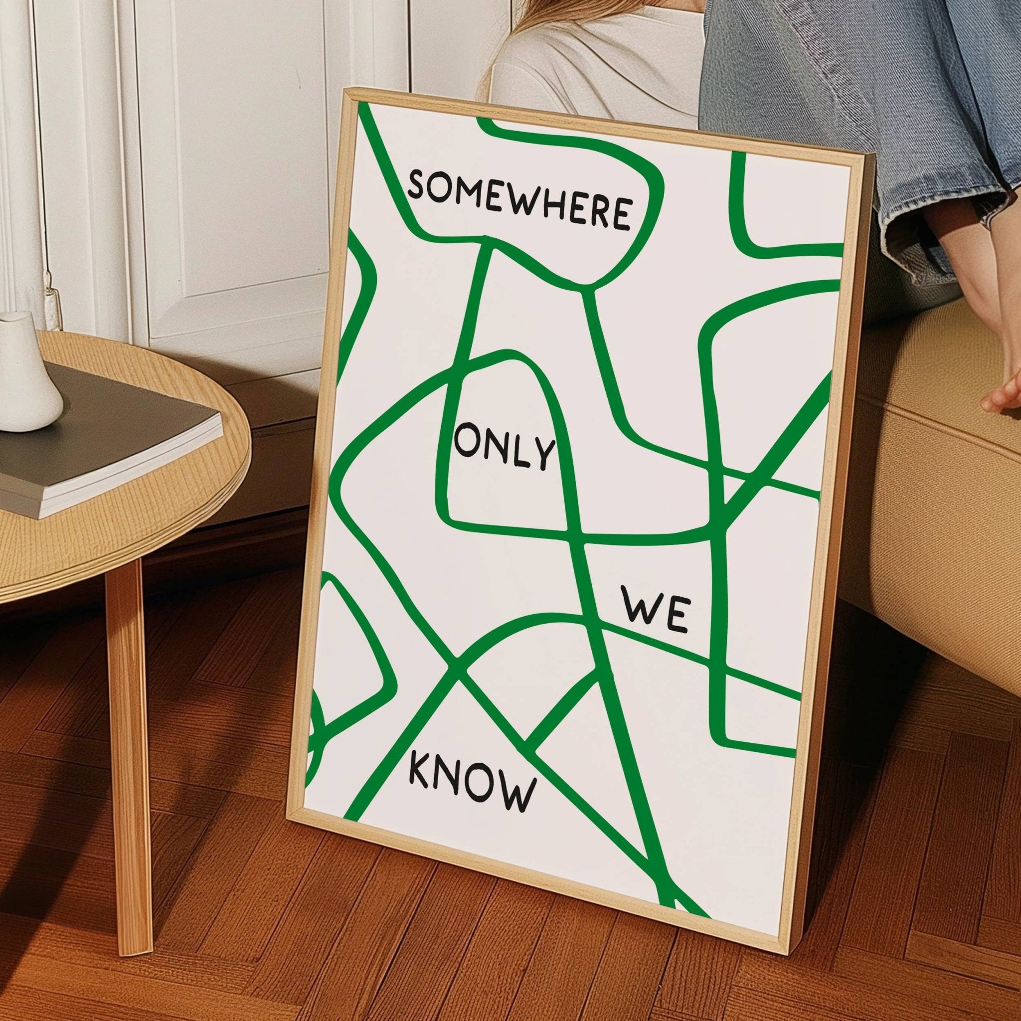 SOMEWHERE ONLY WE KNOW A4 PRINT | FANCLUB PRINTS - OTHERLETTERS