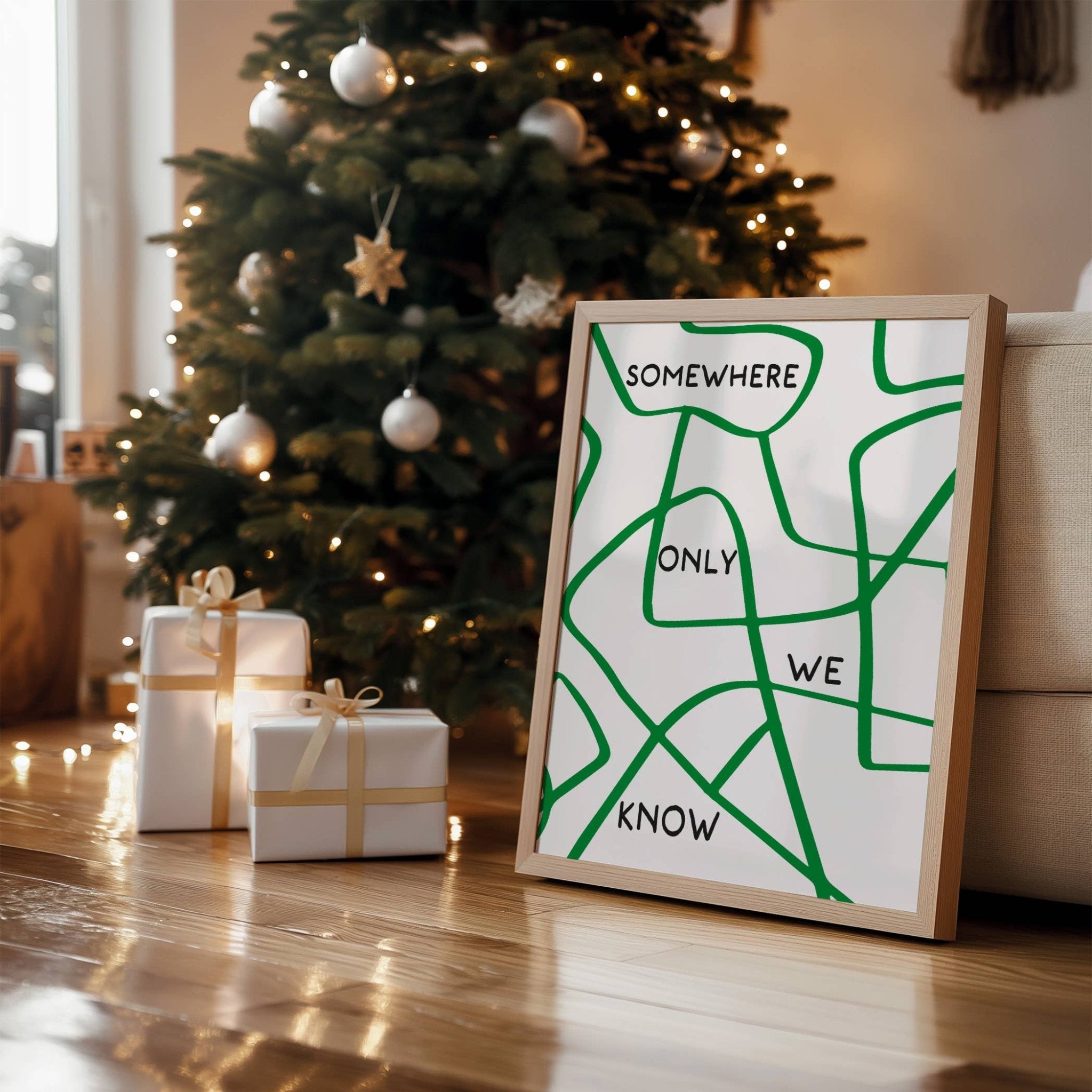 SOMEWHERE ONLY WE KNOW A4 PRINT | FANCLUB PRINTS - OTHERLETTERS