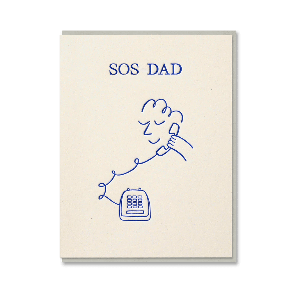 SOS DAD | CARD BY 1973 - OTHERLETTERS