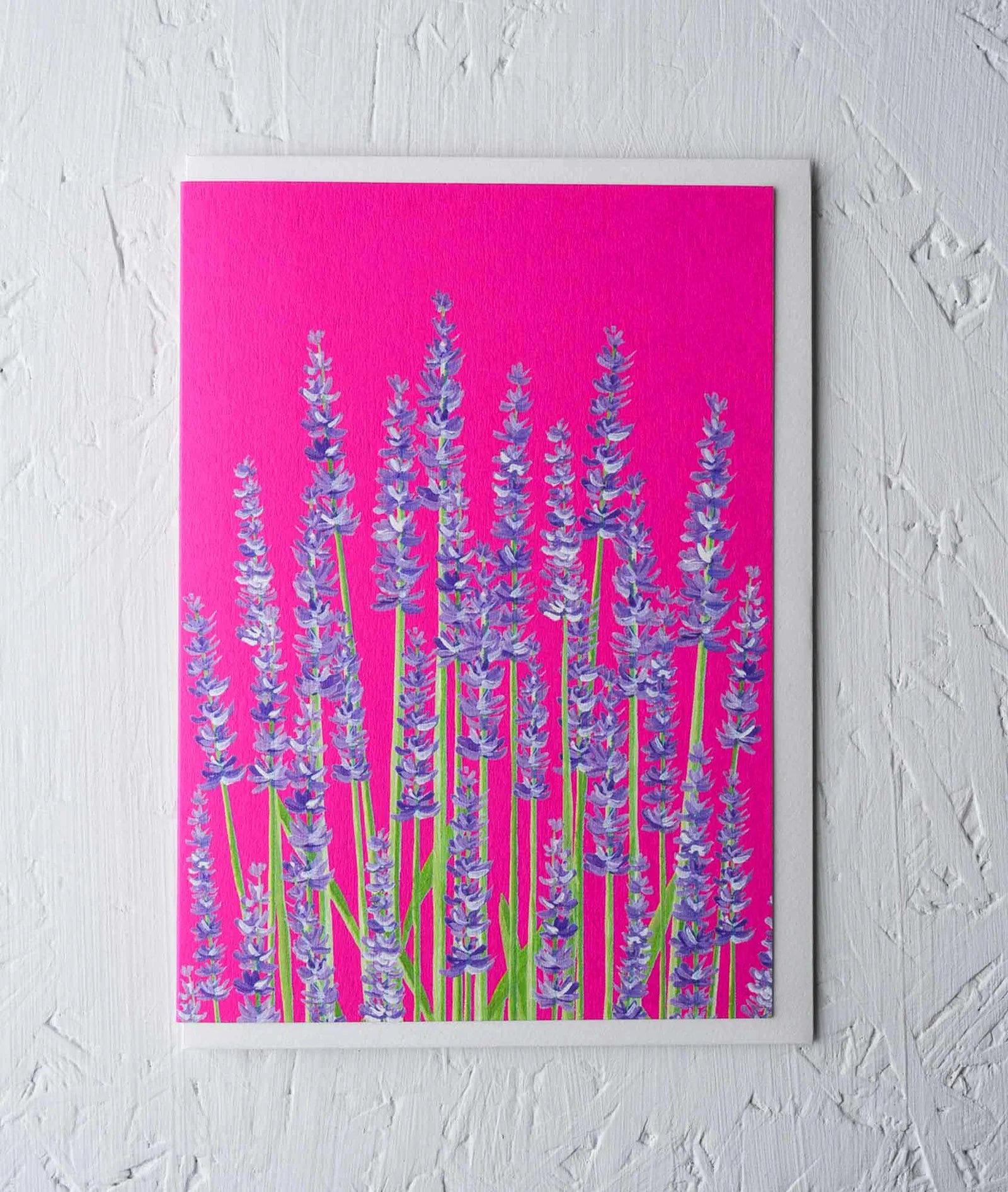 LAVENDER | CARD BY STENGUN DRAWINGS