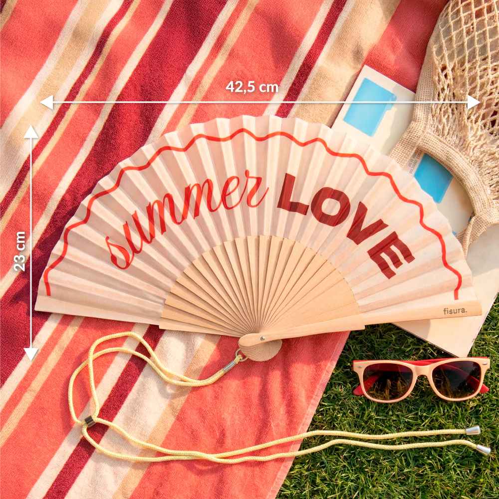 SUMMER LOVE HAND FAN - OTHERLETTERS