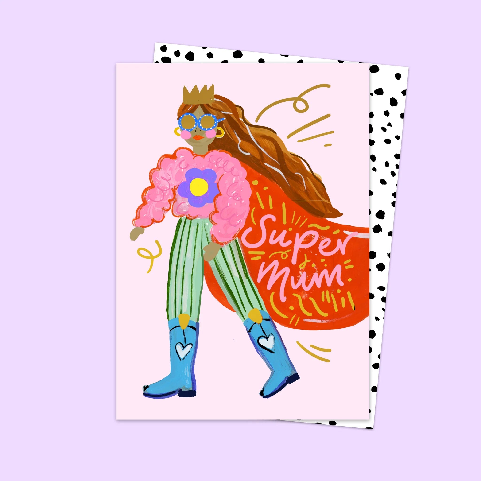 SUPER MUM | CARD BY ELEANOR BOWMER - OTHERLETTERS