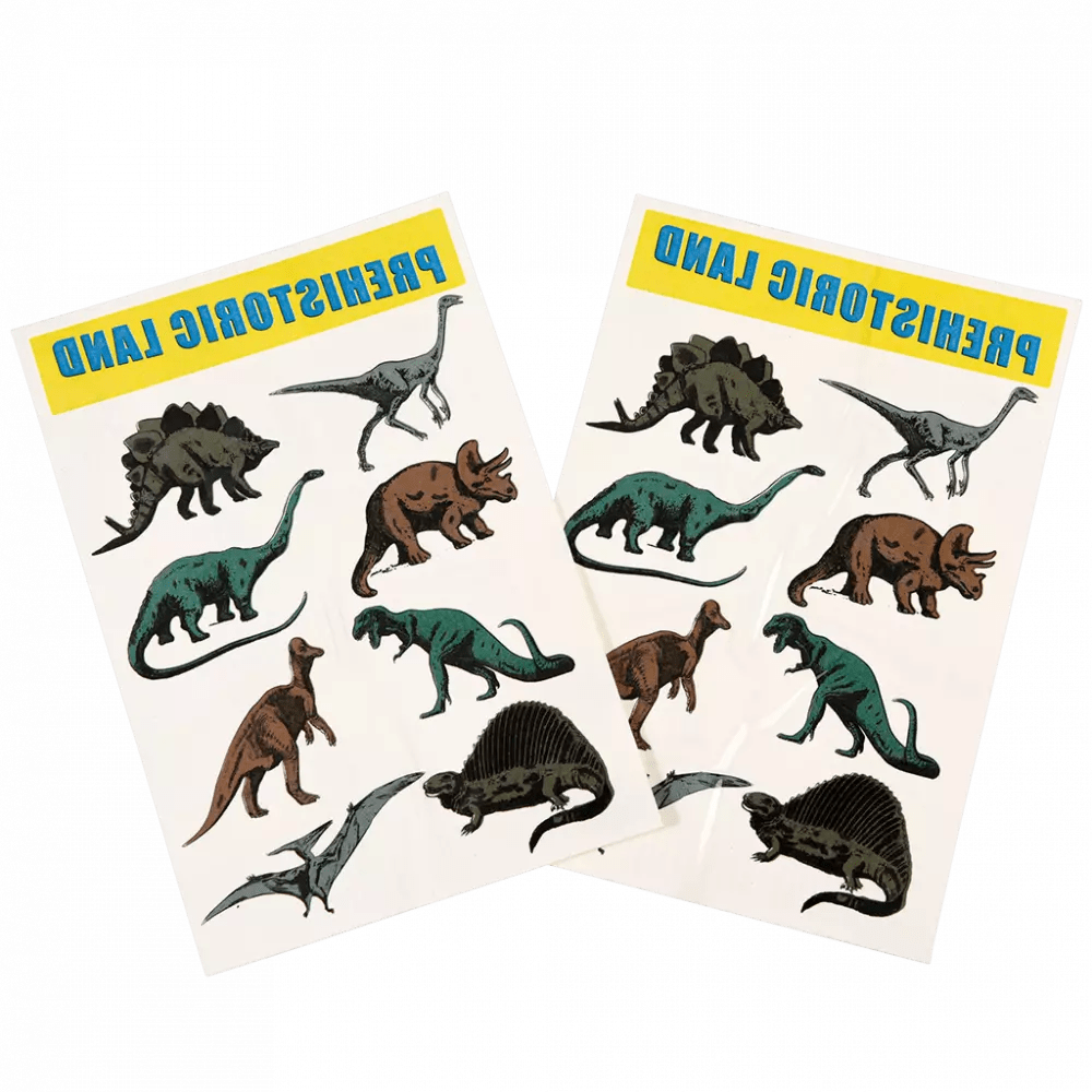 TEMPORARY TATTOOS | PREHISTORIC LAND - OTHERLETTERS